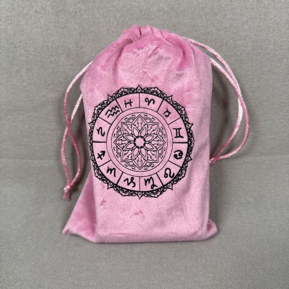 Tarot Cards Pink Tarot Cards and Wrinkle Resistant & Pouch